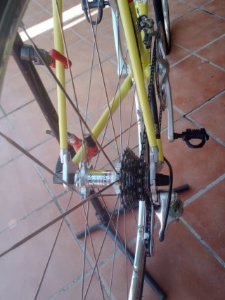 Bicicleta LOOK Amarilla