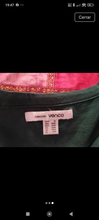Vestido de verano verde
