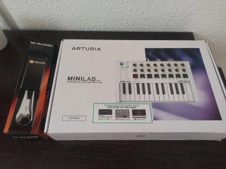 Arturia Minilab MKII + Pedale M-Audio