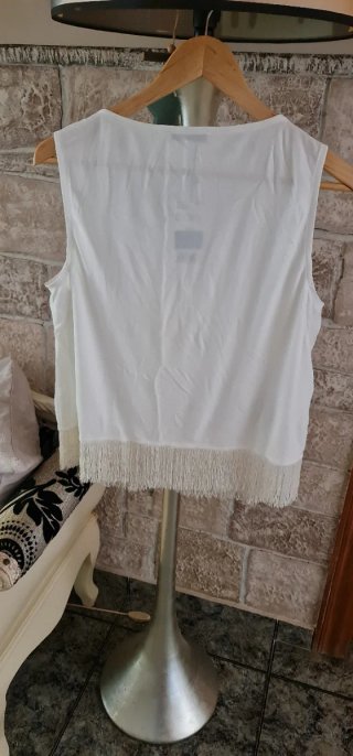 Top blanco Mango sin estrenar