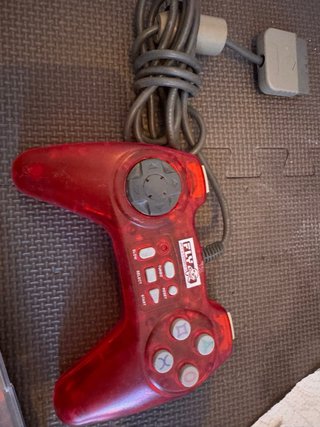 Juego PS1 Driver 2 + Mando genérico Rojo