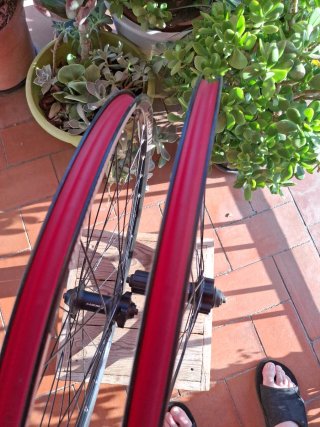 Ruedas Alexrims XC44 26 Shimano QR
