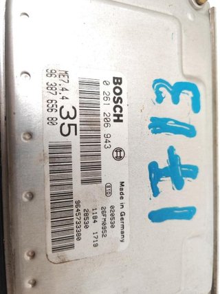 315486 centralita motor uce 0261206943 peugeot 307