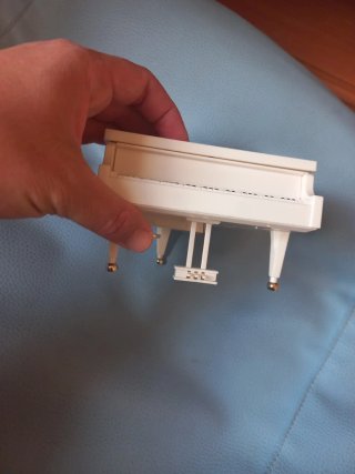 Caja de música piano de cola