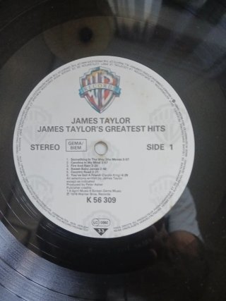JAMES TAYLOR "Greatest Hits" LP (Germany)