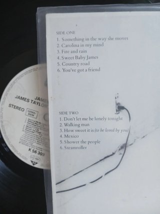 JAMES TAYLOR "Greatest Hits" LP (Germany)