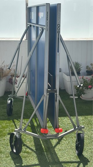 Mesa de ping pong plegable
