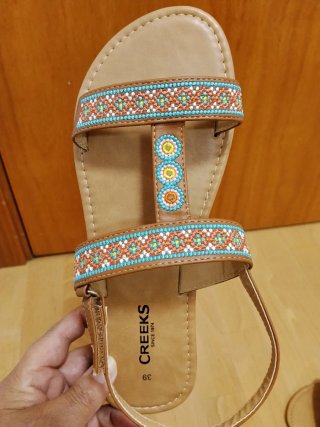 Sandalias planas 39 por estrenar