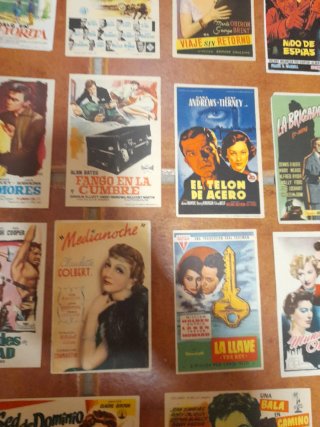 Lote programas de mano cine antiguos