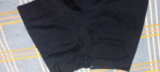 Pantalón corto negro mujer