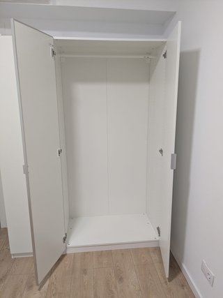 Armario 150cm 3 puertas espejo
