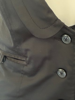 Falda encaje beige y top raso negro Amisu