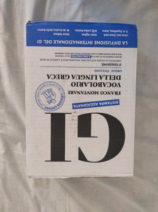 GI. Vocabolario della lingua greca. Con la guid...