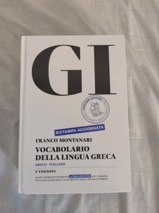 GI. Vocabolario della lingua greca. Con la guid...