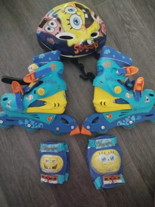 Set Patinaje Bob Esponja
