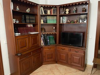 Mueble esquinero de madera 170x210