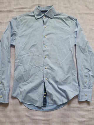Camicia Boggi Milano Azzurra Uomo