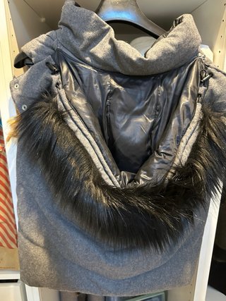 Chaleco GAP plumífero gris Talla S