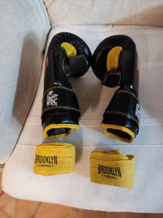 Guantes de Boxeo Brooklyn Fitboxing WBC Talla L