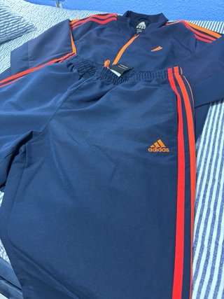 Chándal Adidas Talla 186 Azul Naranja