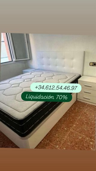 CANAPÉ Y COLCHONES OFFERTA
