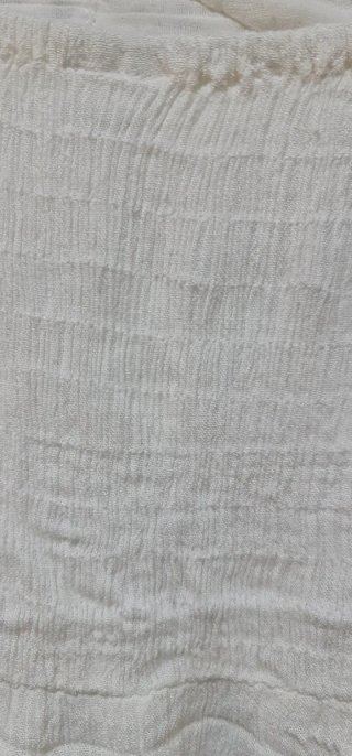 Vestido blanco ibicenco talla única