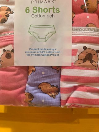 Confezione da 6 mutandine per bambini