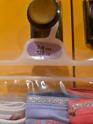 Confezione da 6 mutandine per bambini