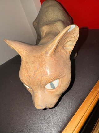 Lladro Gato Al Acecho