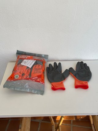 Bandera España 150x90cm + 7 Pares Guantes Trabajo