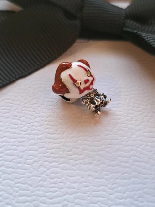 Charm it pennywise Argento s925