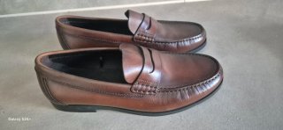 Mocasines Massimo Dutti Piel Marrón