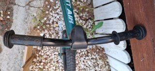 Bici sin pedales verde