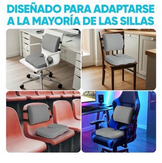 Cojín Ergonómico FORTEM Gris