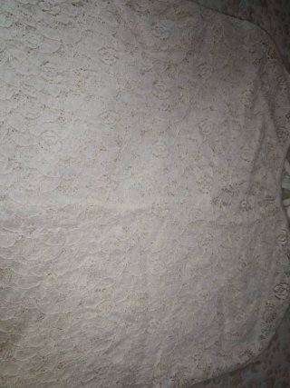 Camiseta tirantes blanca calada S