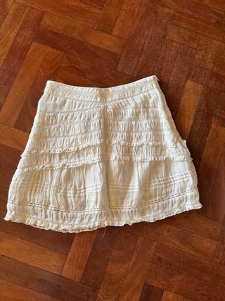 Falda corta Scalpers blanca