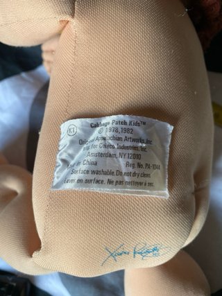 Muñeco Cabbage Patch Kids pelo lana