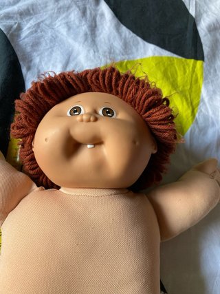 Muñeco Cabbage Patch Kids pelo lana