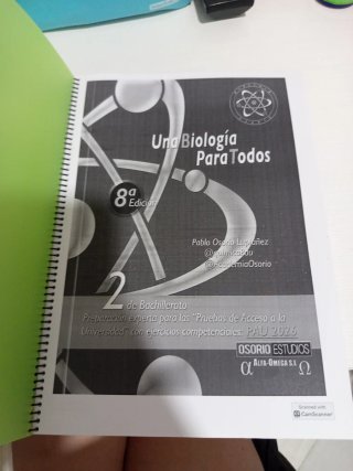 Una biología para todos -Libro