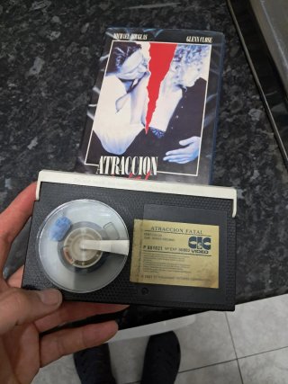 Cinta Betamax Atracción Fatal