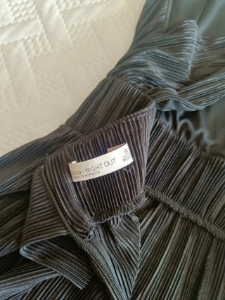 Vestido pantalón de vestir espalda abierta