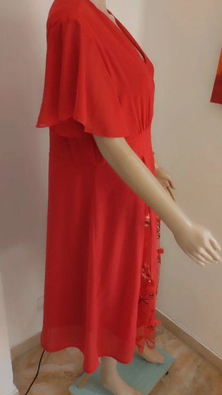 Abito donna rosso