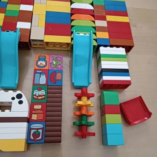Lotto 168 pezzi Lego Duplo Originali