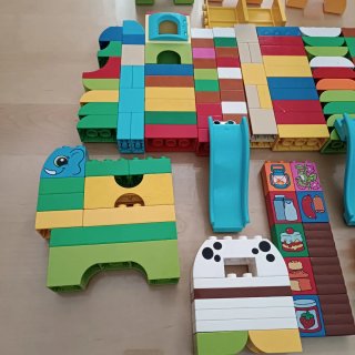 Lotto 168 pezzi Lego Duplo Originali