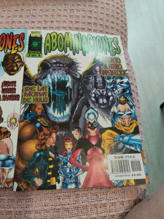 Comics MINISERIE DE 3 ABOMINACIONES