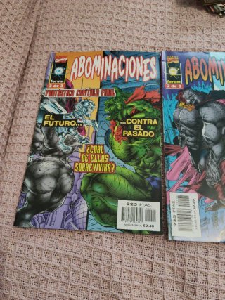 Comics MINISERIE DE 3 ABOMINACIONES