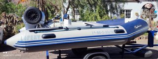 Semirrígida Bombard Typhoon 3.60 con motor y carro