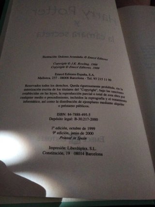Harry Potter y la cámara secreta