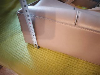 Bolso de hombro  y mano beige
