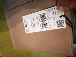 Bolso de hombro  y mano beige